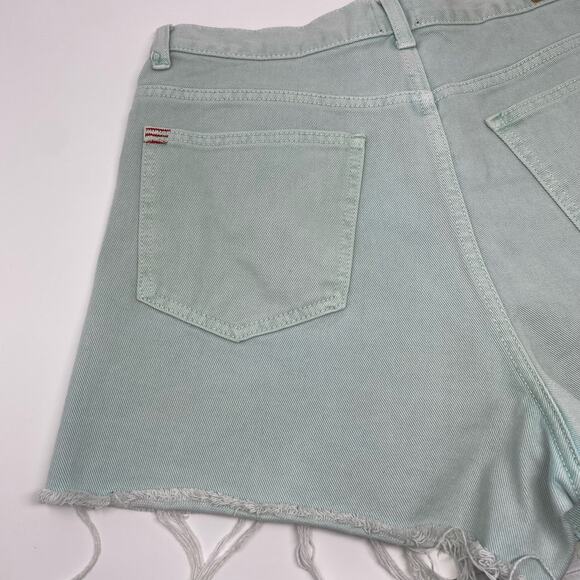 BDG Mint Green A-line Short Raw Hem 31 - Picture 8 of 12
